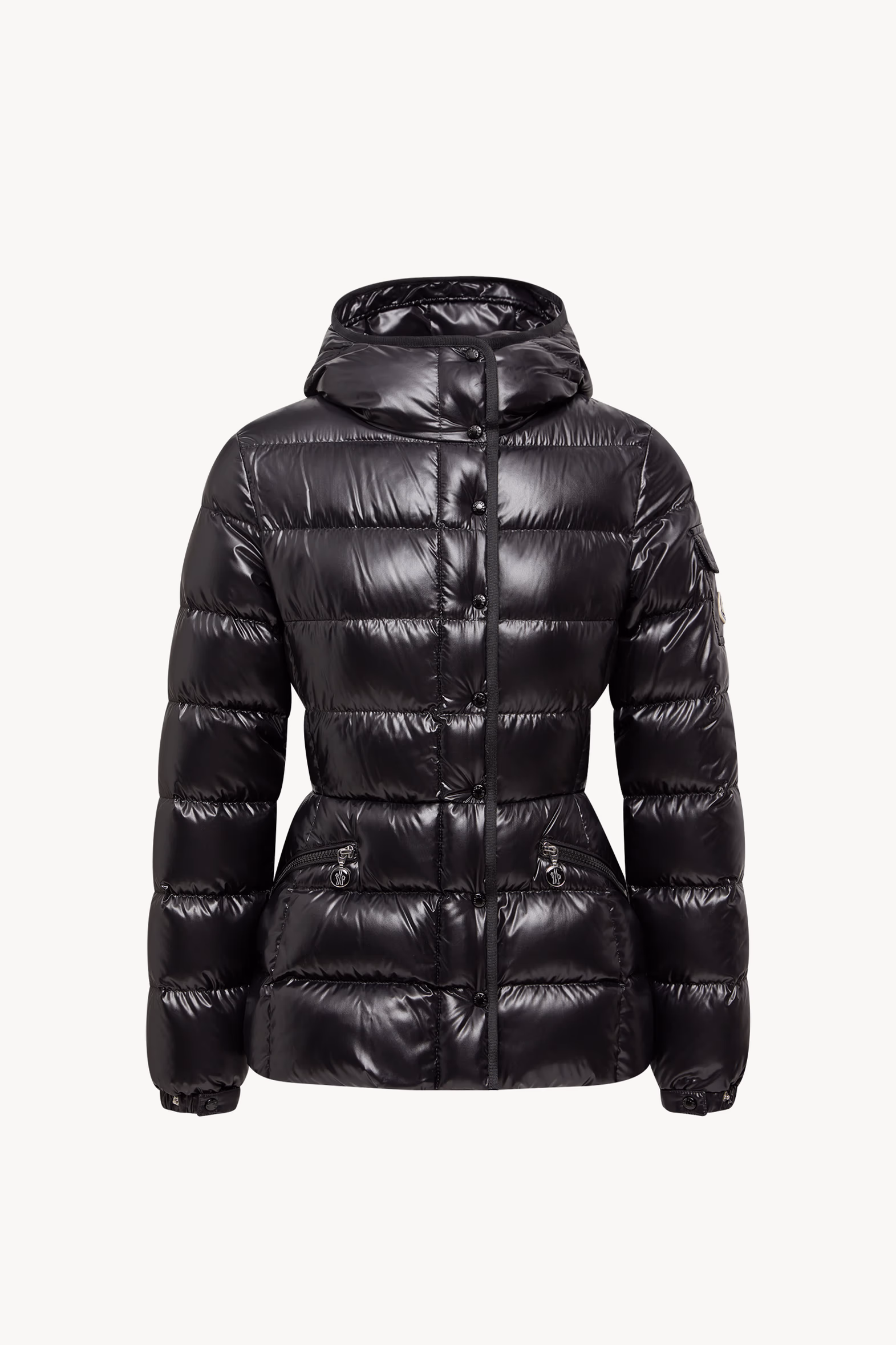 Barante Hooded Short Down Jacket Women Black Moncler 2